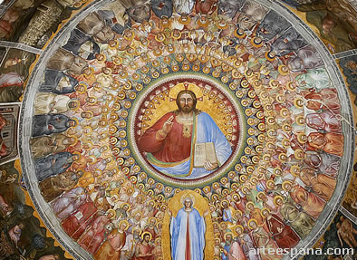 Frescos del Bapstisterio de Padua