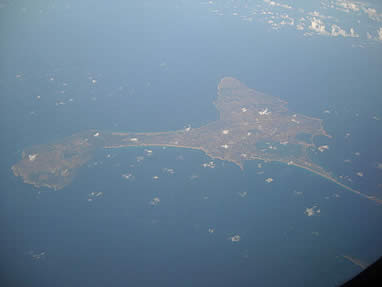 Vista aerea de Formentera